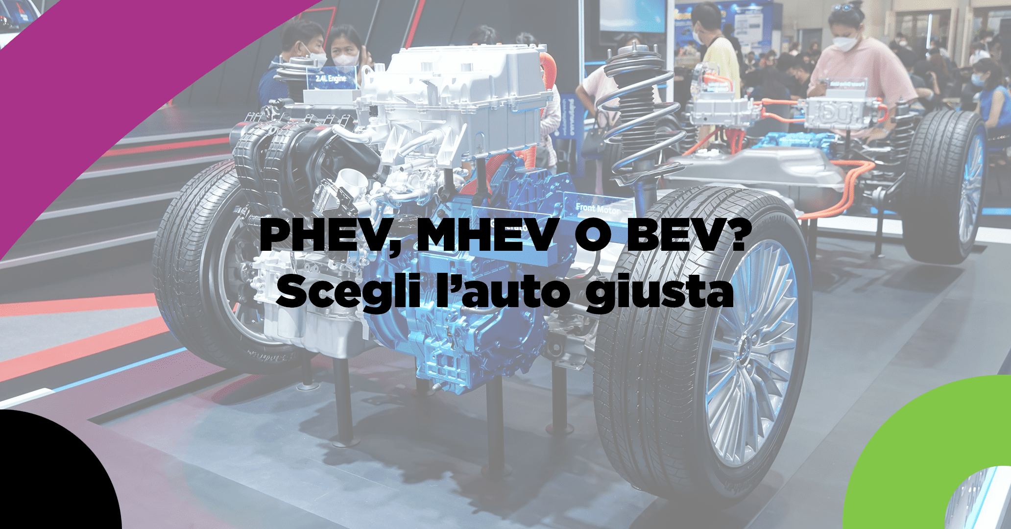 Phev, Mhev o Bev? Scegli l'auto giusta